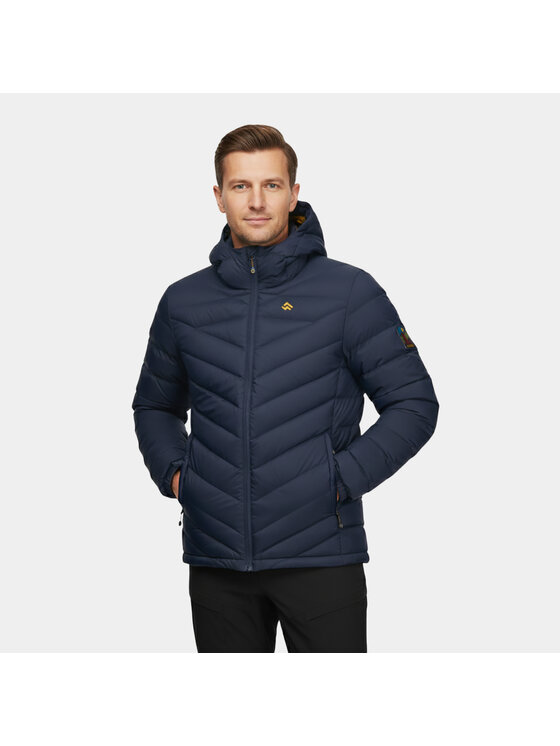 Alpinus Alpinus Kurtka puchowa Monviso Granatowy Regular Fit