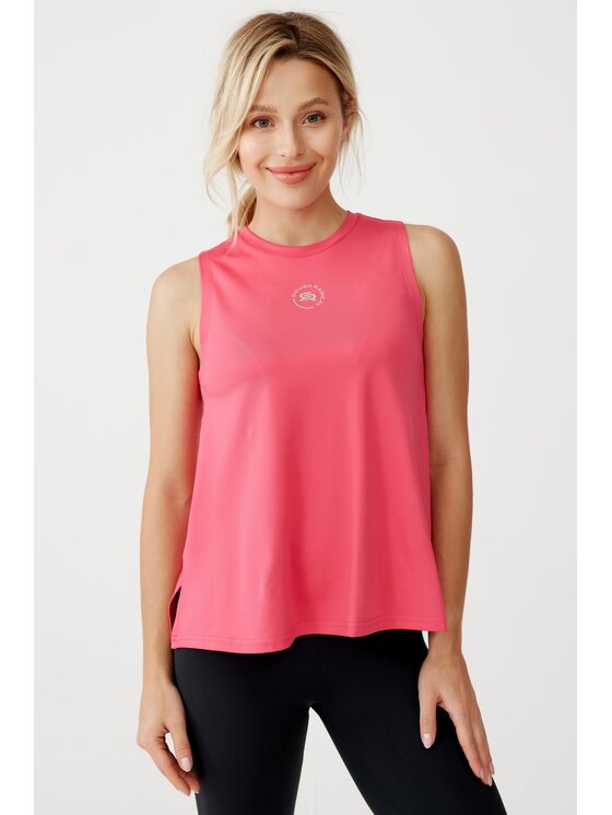 ROUGH RADICAL ROUGH RADICAL Koszulka techniczna CLASSIC TOP Różowy Comfortable Fit