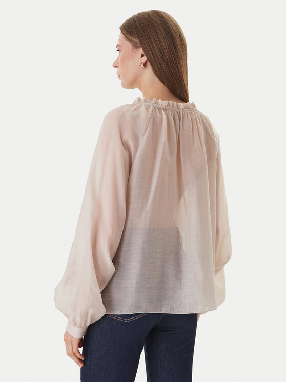 Guess Guess Bluse W6GH28 W1844 Beige Regular Fit