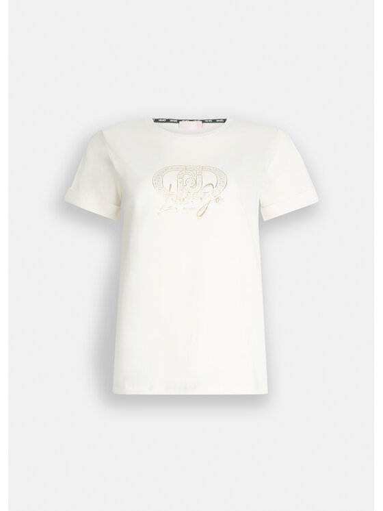Liu Jo Liu Jo T-shirt TF5163JS923M9807 Bianco Regular Fit
