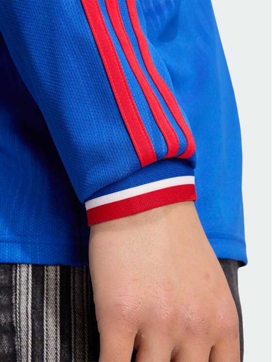 adidas adidas Koszulka techniczna 171538 Niebieski jasny Slim Fit
