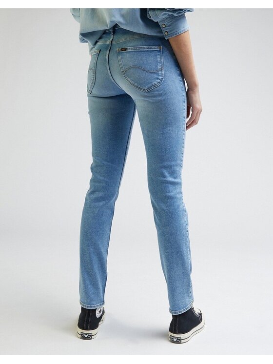 Lee Lee Jeansy ELLY Niebieski Slim Fit