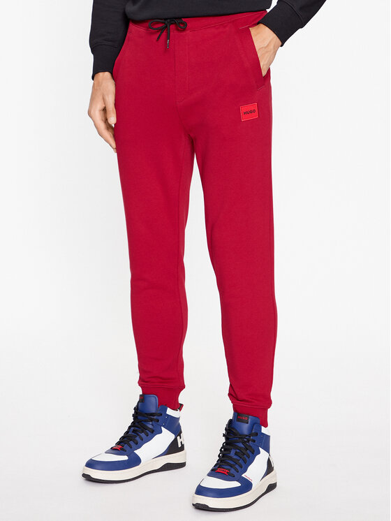 HUGO Hugo Долнище анцуг Doak212 50447963 Червен Regular Fit