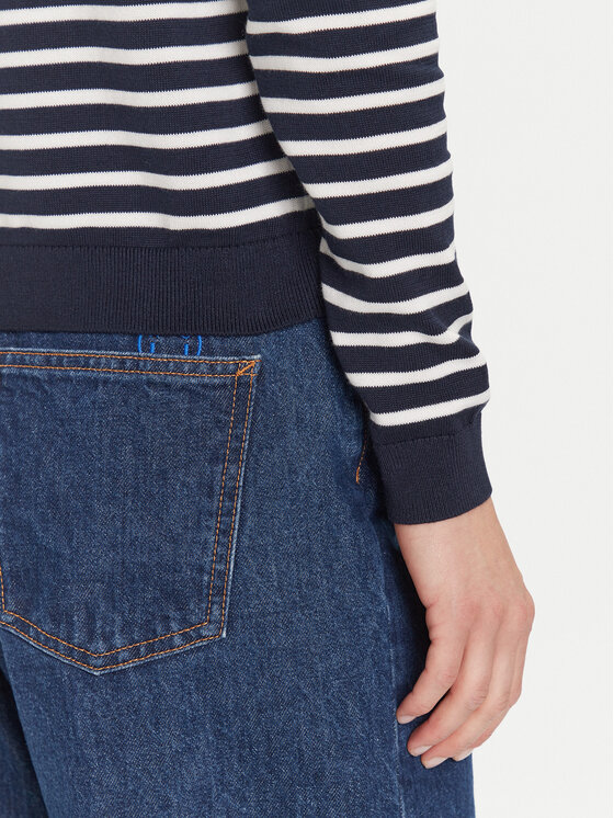 Tommy Jeans Tommy Jeans Svetr Essential DW0DW19888 Tmavomodrá Regular Fit