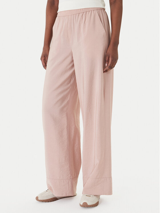 Marella Spodnie materiałowe Eremi 2613131154 Różowy Regular Fit