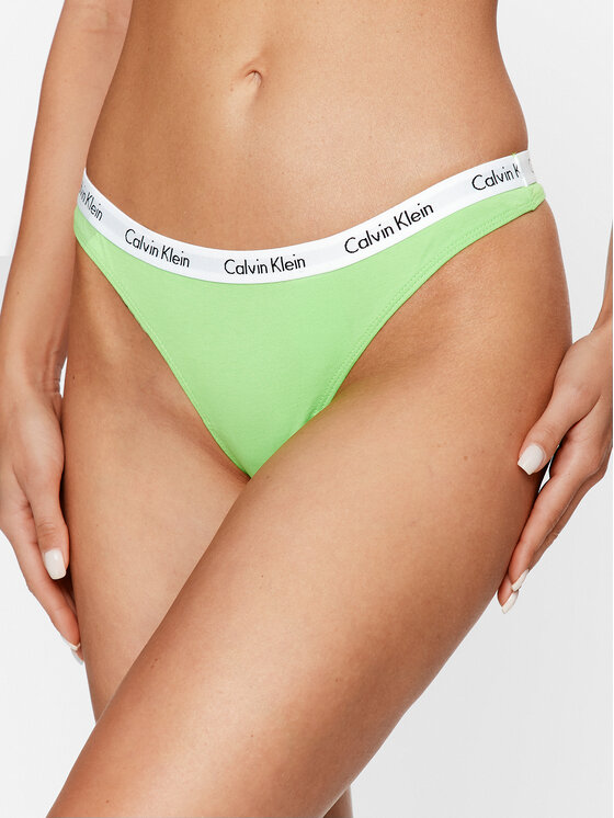 Calvin Klein Underwear Tangice 0000D1617E Zelena