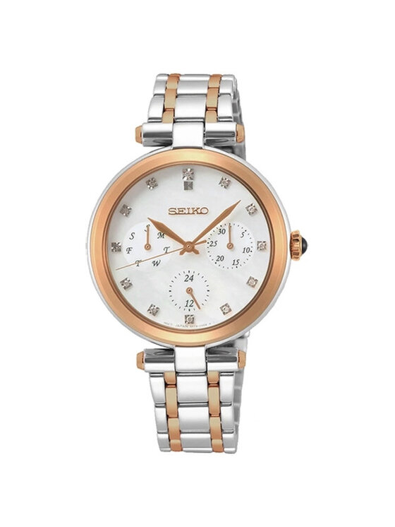 Seiko Seiko Zegarek SKY658P1 Biały