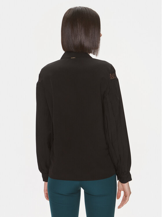 Liu Jo Liu Jo Πουκάμισο MF3137 T9121 Μαύρο Relaxed Fit