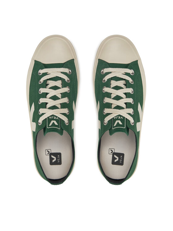 Veja Veja Trampki Wata II Low Canvas PL0102836B Zielony