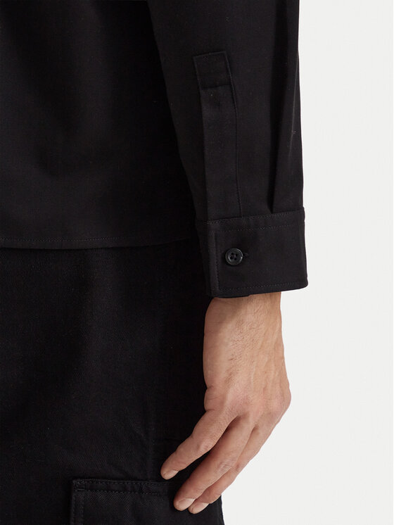 HUGO HUGO Košeľa Ekynone 50570729 Čierna Oversize