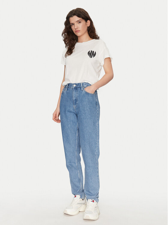 Noisy May Noisy May T-Shirt Gaby 27032954 Bílá Regular Fit