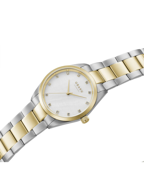 Obaku Obaku Zegarek V263LXFWSF Srebrny