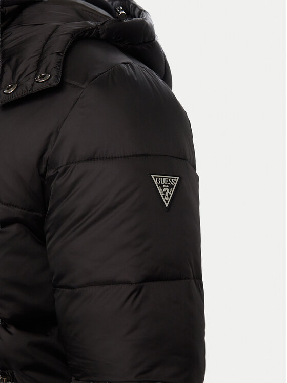 Guess Guess Winterjacke M6BL42 W4154 Schwarz Regular Fit