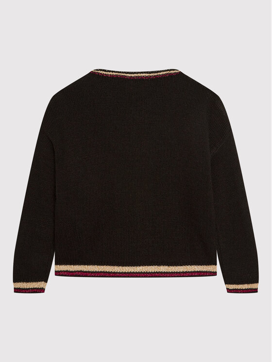 United Colors Of Benetton United Colors Of Benetton Пуловер HARRY POTTER 1176Q100G Черен Regular Fit