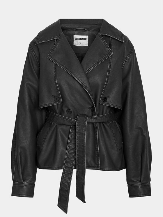 Noisy May Noisy May Куртка зі штучної шкіри Romy 27028692 Чорний Regular Fit