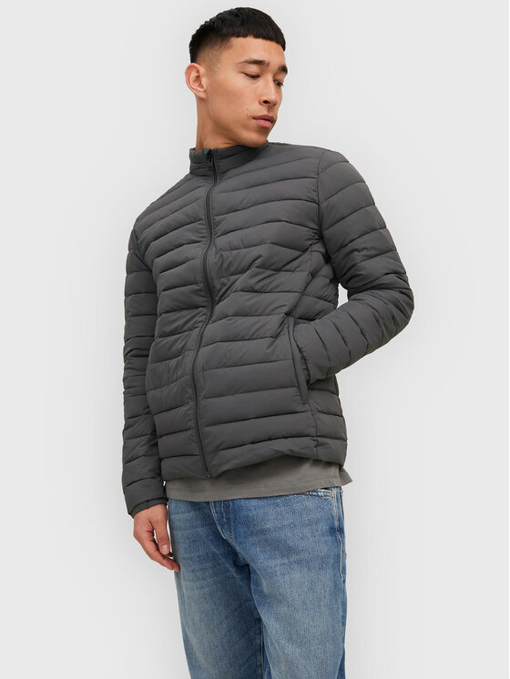 Férfi Átmeneti kabát Jack&Jones, Méret: XXL, Szürke, Recycle 12211129