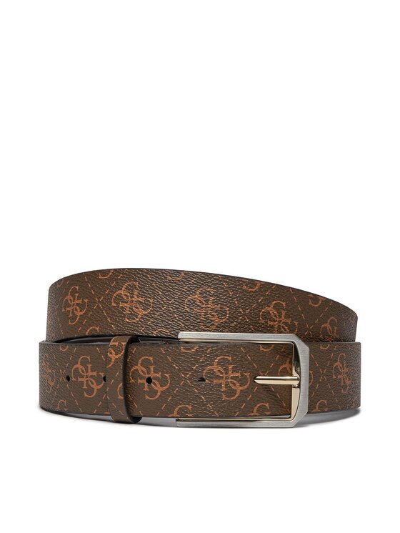 Guess Guess Sada puzdro na karty a opasok GFBOXM P3305 Hnedá