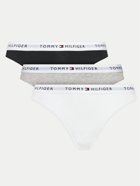 Tommy Hilfiger 3 pāru klasisko biksīšu komplekts UW0UW05529 Daudzkrāsains