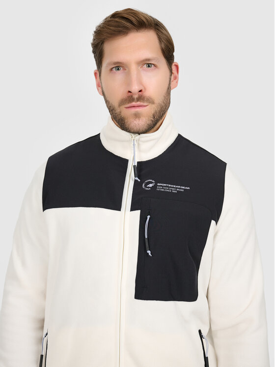 4F 4F Polar APRES SKI Kremowy Regular Fit