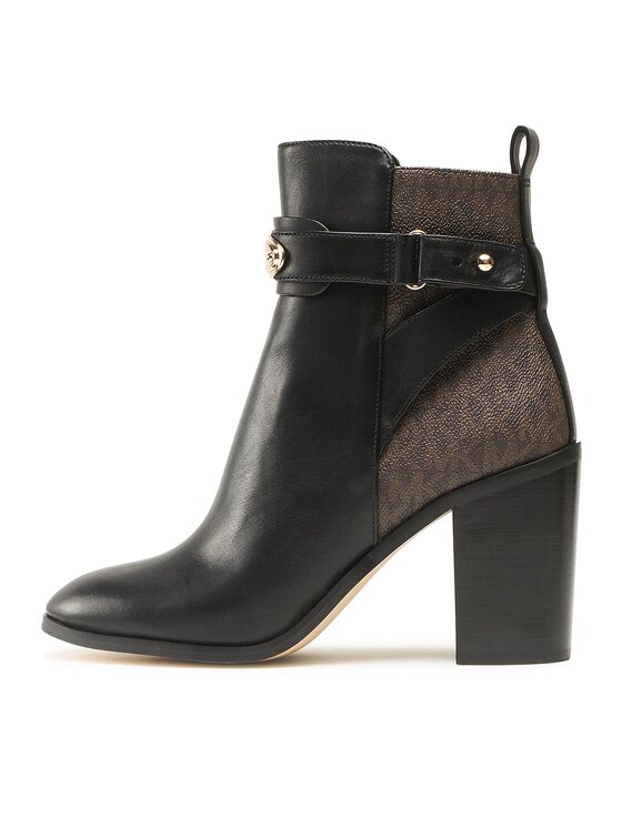 MICHAEL Michael Kors MICHAEL Michael Kors Μποτάκια Darcy Heeled Bootie 40F3DCHE6L Καφέ