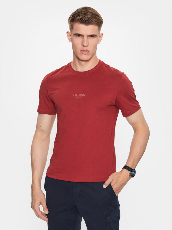T-shirt Aidy uomo Guess girocollo GUESS M2YI72-I3Z14 G8G4