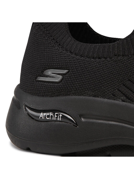 Skechers Skechers Sneakersy Go Walk Arch Fit Iconic 124409/BBK Czarny