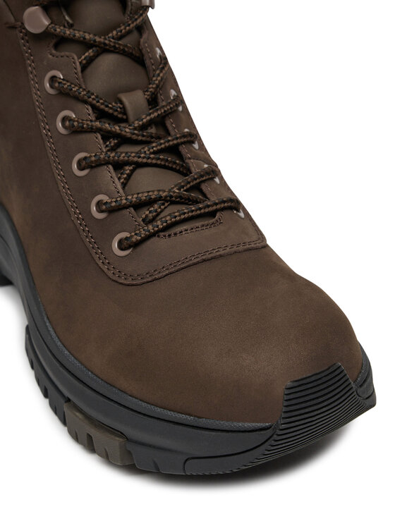 Calvin Klein Calvin Klein Šnurovacia obuv Hybrid Wp Boot Laceup Rebellious YM0YM01077 Hnedá