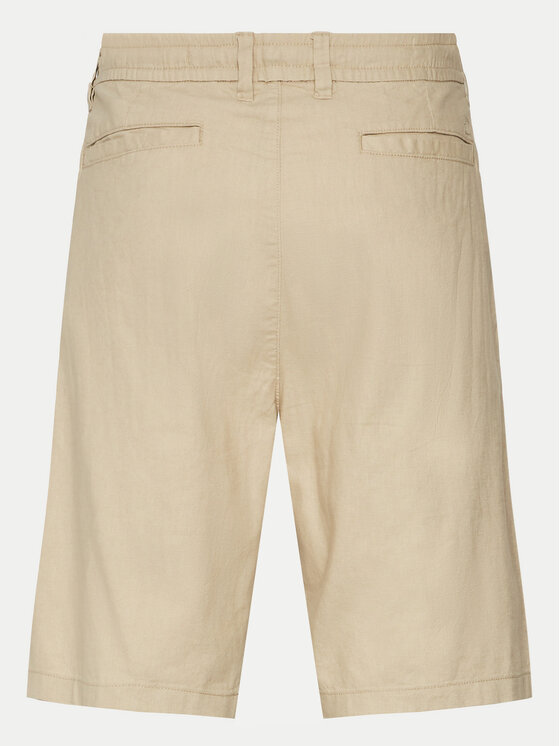 s.Oliver s.Oliver Шорти з тканини 2143831 Бежевий Relaxed Fit