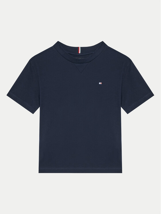 Tommy Hilfiger T-shirt KB0KB09601 M Blu scuro Regular Fit, taglia : 5