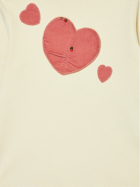 United Colors Of Benetton United Colors Of Benetton Bluza 3AOUG10H3 Bež Regular Fit