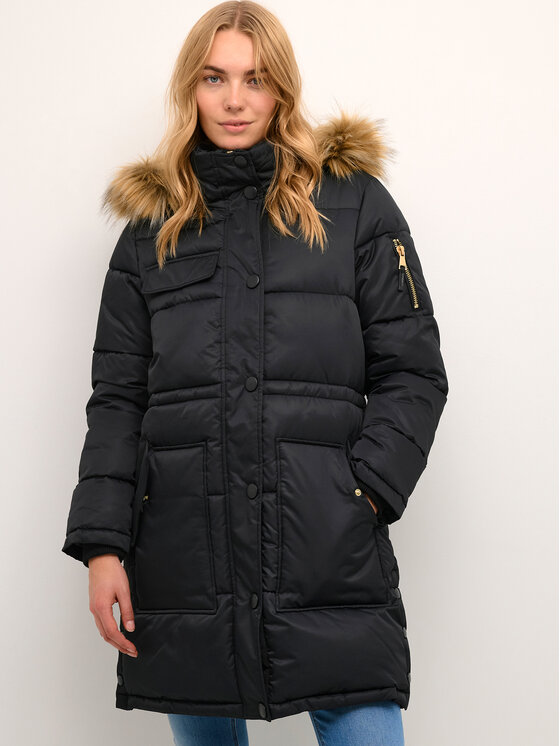 Cream Zimné bundy Carokka 10611580 Čierna Regular Fit