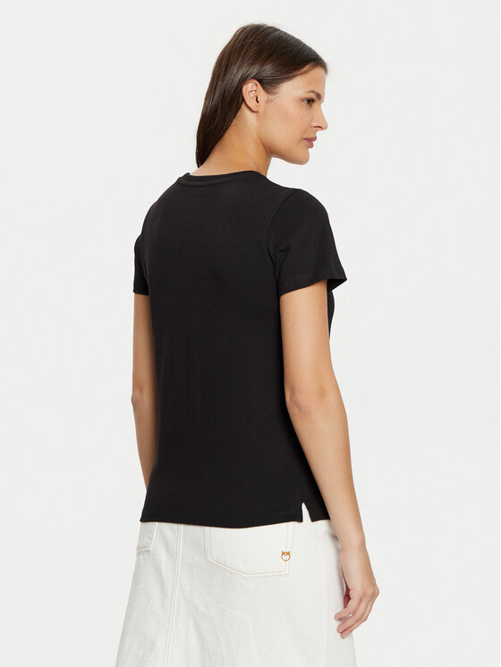 Guess Guess Póló W5RI19 I3Z14 Fekete Regular Fit
