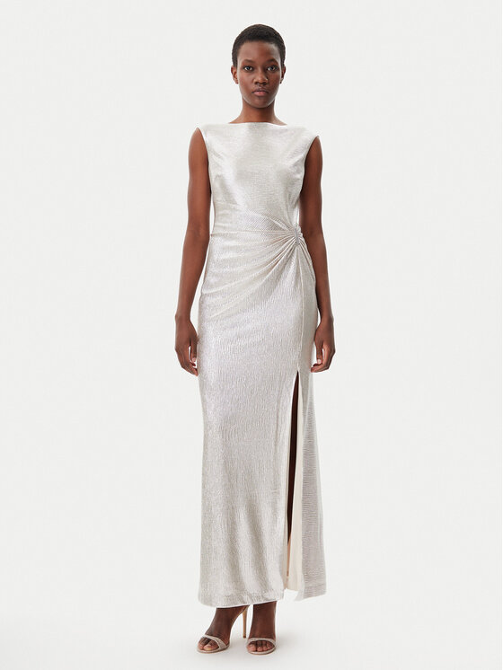 LAUREN RALPH LAUREN Lauren Ralph Lauren Abendkleid Long Grown 253771574 Goldfarben Regular Fit
