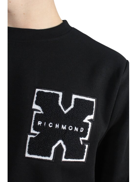 John Richmond John Richmond Felpa q-roa-33979 Nero Regular Fit