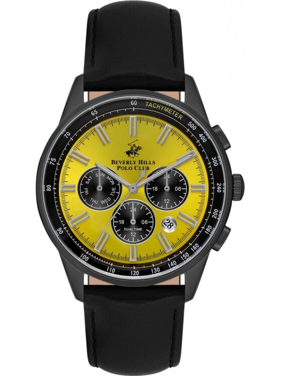 Beverly Hills Polo Club Beverly Hills Polo Club Zegarek BP3550X.801 Czarny