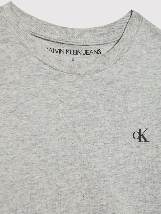 Calvin Klein Jeans Calvin Klein Jeans Набір з 2 футболок Monogram IB0IB01093 Сірий Regular Fit