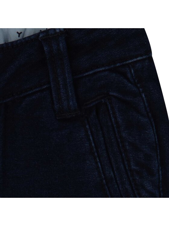 Kanz Kanz Szorty materiałowe 1522914-3043 Granatowy Basic Fit
