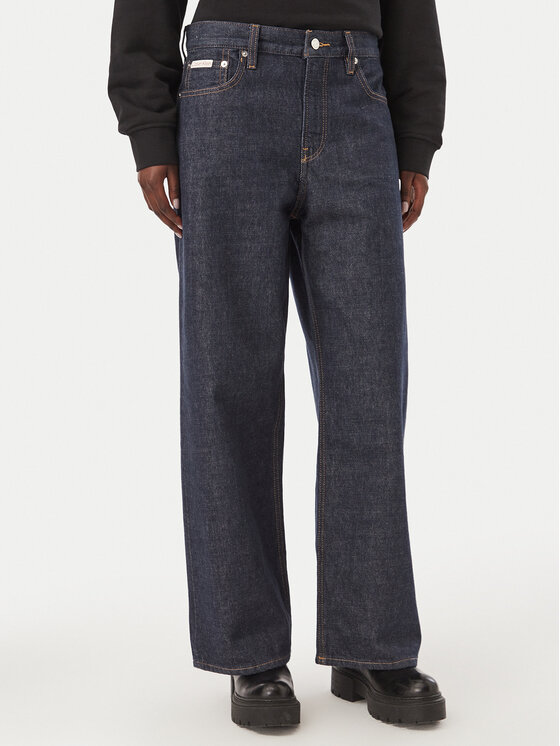 Calvin Klein Jeans Calvin Klein Jeans Jeansy LV047H794G Granatowy Baggy Fit