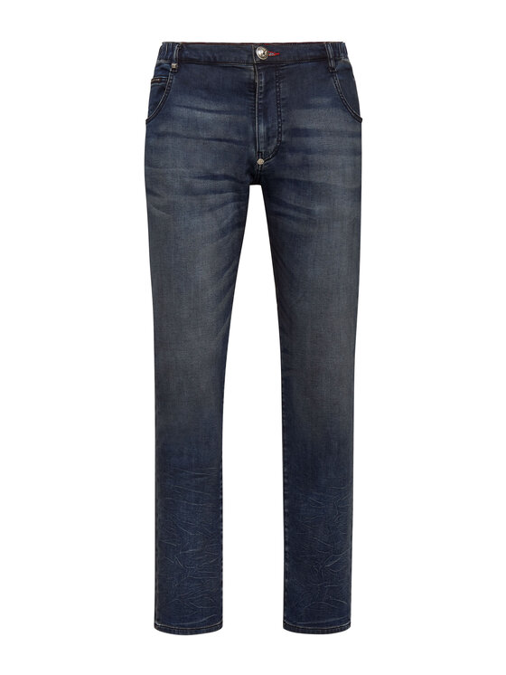 PHILIPP PLEIN PHILIPP PLEIN Jeansy 5415 Šedá Jogger Fit