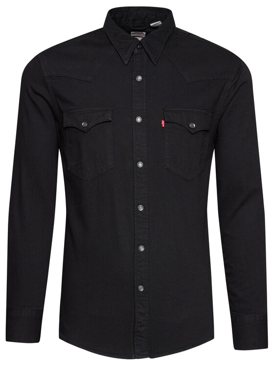 Levi's® Levi's® Ing Barstow Western Standard 85744-0002 Fekete Standard Fit