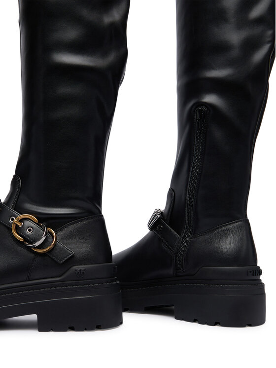 PINKO PINKO Чизми Mia 26 SD0445 E028 Черен
