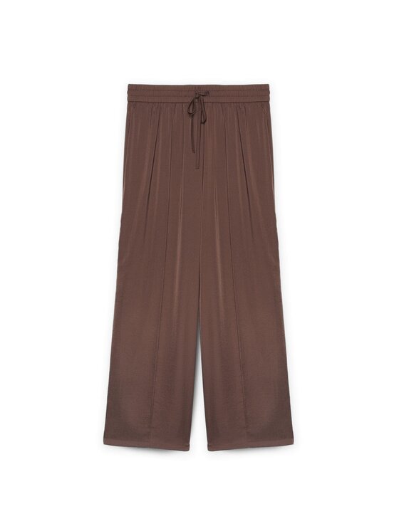 Fiorella Rubino Fiorella Rubino Pantaloni di tessuto P129T004824N022 Marrone Flared Fit
