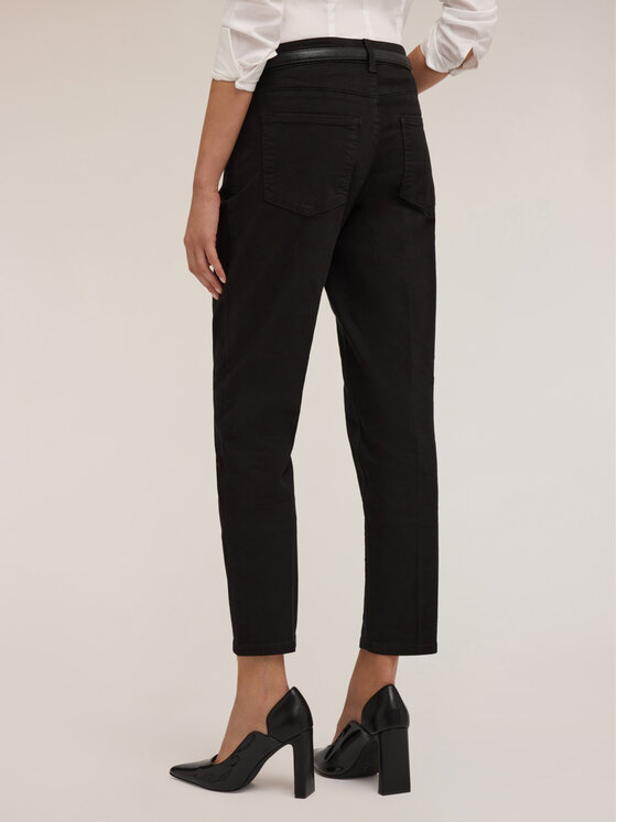 Motivi Motivi Pantaloni di tessuto P739Q003911N033 Nero Skin Fit