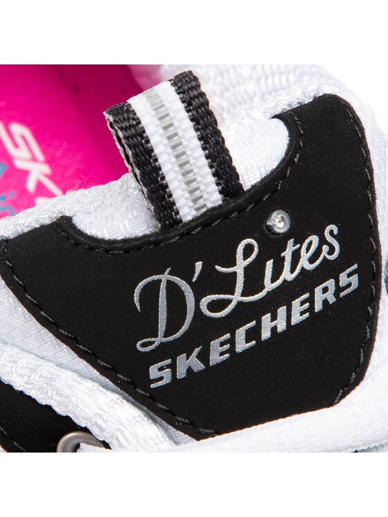 Skechers Skechers Sportcipő D'lites Biggest Fan 11930/BKW Fekete