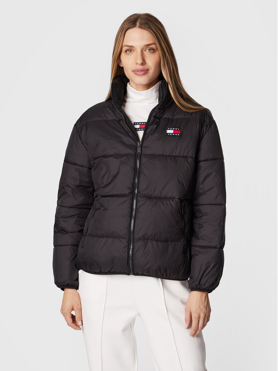 Tommy Jeans Tommy Jeans Winterjacke Reverse DW0DW13751 Schwarz Regular Fit