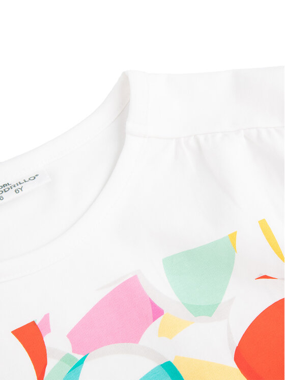 Coccodrillo Coccodrillo Тишърт WC5143202HGK Бял Regular Fit