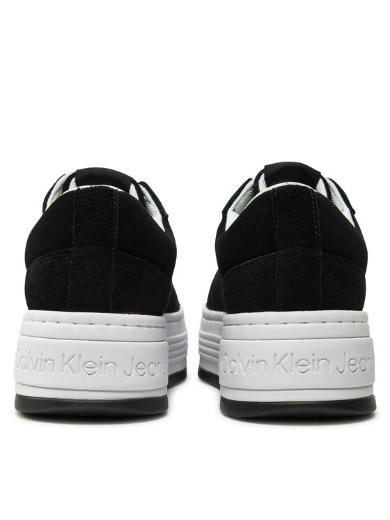 Calvin Klein Jeans Calvin Klein Jeans Superge Bold Platf Laceup Low Mg Suede YW0YW01575 Črna