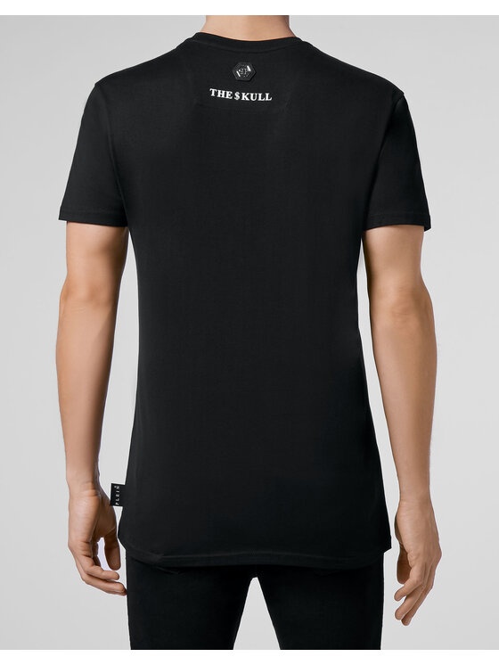PHILIPP PLEIN PHILIPP PLEIN Tričko 22851 Čierna Regular Fit