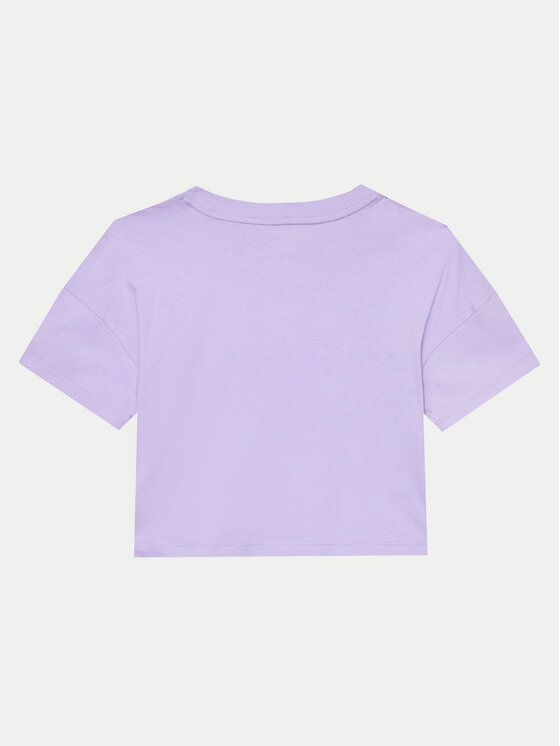Gap Gap Тишърт 883128-01 Виолетов Relaxed Fit