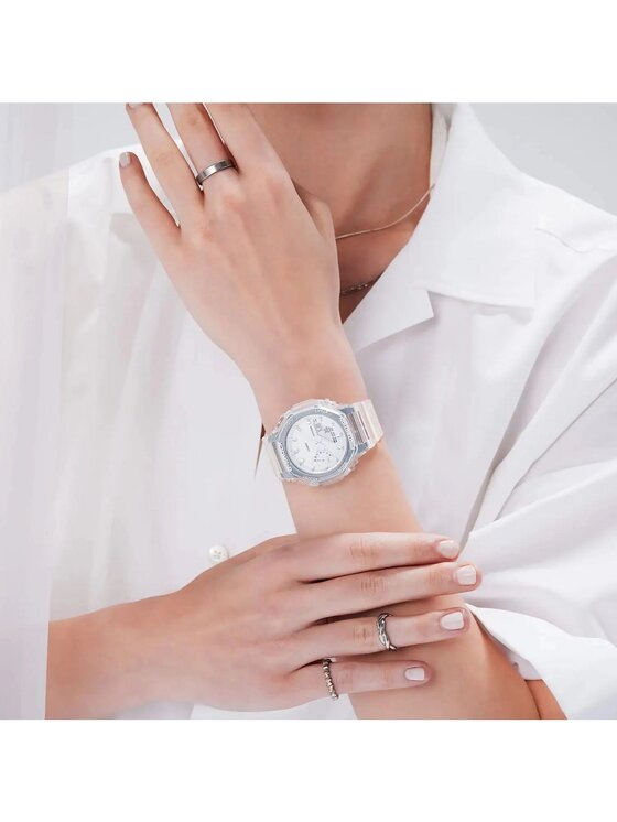 Casio Casio Hodinky GMA-S2100SK-7AER Průhledná